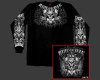Ride or Die Black Long Sleeve Motorcycle T-shirt