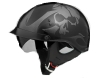 Gmax 1/2 Helmet - Gloss Skull