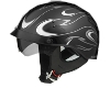 Gmax 1/2 Helmet - Gloss Flames