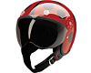 HCI 3/4 Pilot Ladybug Black on Red