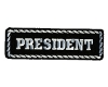 Officer Patch - President