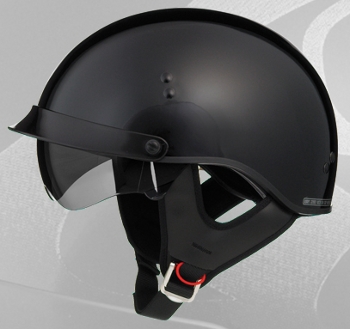 Gmax 1/2 Helmet - Gloss Black