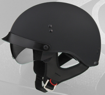 Gmax 1/2 Helmet - Matt Black