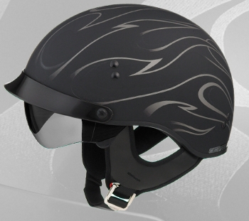 Gmax 1/2 Helmet - Simple Flames