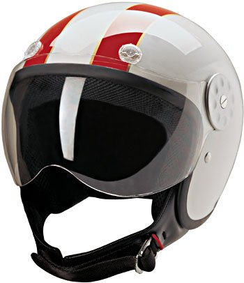 HCI 3/4 Pilot Style - White and Red Stripes