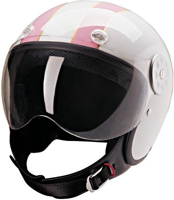 HCI 3/4 Pilot Style - White and Pink Stripes