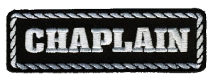 Officer Patch - Chaplain