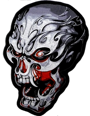 Electric Skull Patch