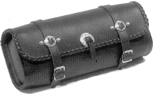 Tool Pouch Large Braided Conchos 11 x 5 x 3 in.
