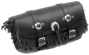 Tool Pouch Large Conchos Fringe 11 x 5 x 3 in.