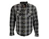 Armored Flannel Shirt - Black / Gray