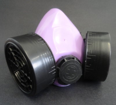 Plain Fluorescent Purple Cyber Respirator