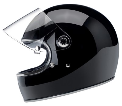 Biltwell Gringo S Helmet - Gloss Black
