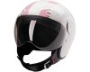 HCI 3/4 Pilot White and Pink Stripes