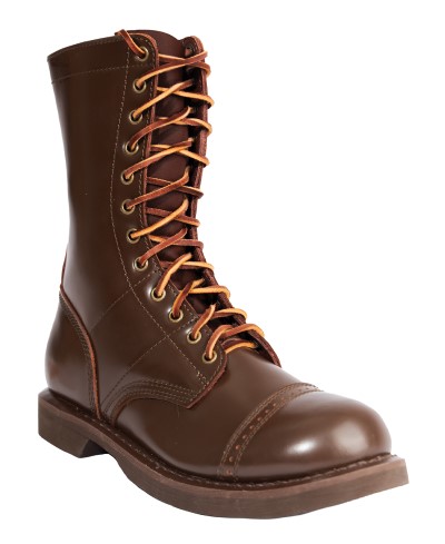 Brown Leather Jump Boot - 10 Inches