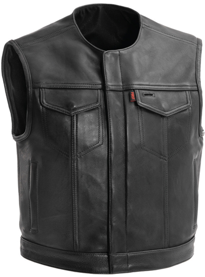 Men's Leather Vests