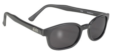 KDS MATTE BLACK DARK GREY LENS