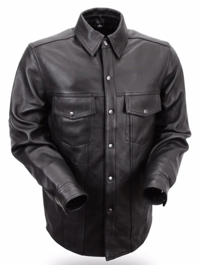 Milestone Leather Shirt