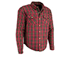 Armored Flannel Shirt - Red / Yellow
