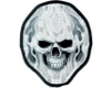 Patch - Grey Skull