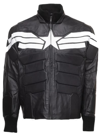 (image for) Winter Captain America Motorcycle Jacket